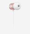 Pink earbuds