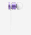 Purple earbuds