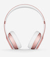 Pink wireless headphones